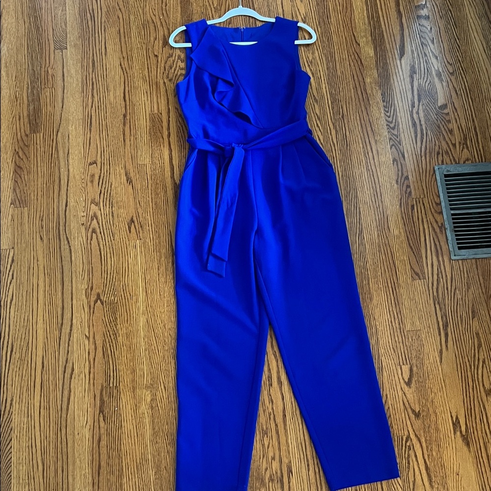 Sapphire  Blue pantsuit size small